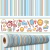 Papel de Parede Adesivo Infantil Listrado - comprar online
