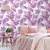 Papel de Parede Adesivo Floral Folhas