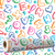 Papel de Parede Adesivo Infantil Letras Coloridas - comprar online
