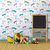 Papel de Parede Adesivo Infantil Balões e Nuvens