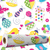 Papel de Parede Adesivo Infantil Joaninha & Corações - comprar online