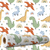 Papel de Parede Adesivo Infantil Dinossauros - comprar online