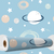 Papel de Parede Adesivo Infantil Universo e Planetas - comprar online