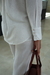 CAMISA LINHO BOLSO ANDREA BRANCA - ICONE FOR YOU
