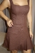 CONJUNTO LINHO ISABELLE MARROM - ICONE FOR YOU