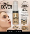 BASE DE MAQUILLAJE FULL COVER JACTANS (1813) aclarar tonos por whatsapp