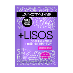TRATAMIENTO CAPILAR LISOS+LISOS 20g JACTANS (1903)