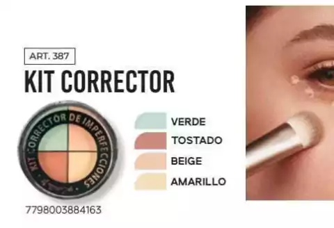KIT CORRECTOR DE OJERAS KATALIA (223)