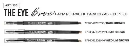THE EYE BROW RETRACTIL PARA CEJAS KATALIA (245) [aclarar tonos por whatsapp]
