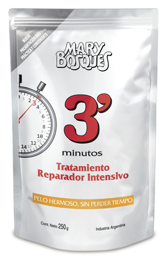 3'MINUTOS TRATAMIENTO REPARADOR INTENSIVO -DOYPACK x250g/ 2018