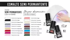 ESMALTE SEMIPERMANENTE KATALIA (226) [aclarar colores por whatsapp]