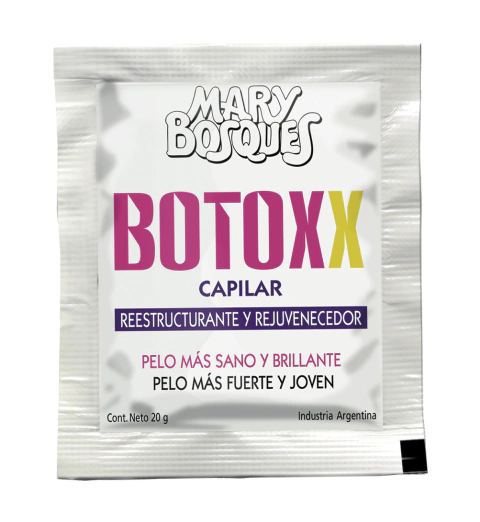 BOTOX CAPILAR REESTRUCTURANTE Y REJUVENECEDOR x20g / 2006