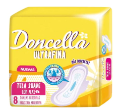 TOALLAS POCKET ULTRAFINAS TELA SUAVE x 8 (4012) / 4012