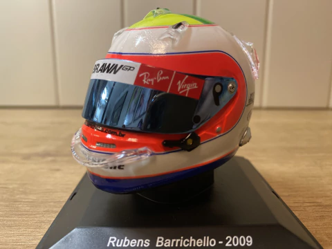 Capacete 1:5 - Rubens Barrichello 2009 - comprar online