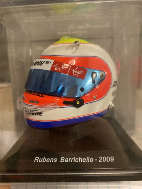 Capacete 1:5 - Rubens Barrichello 2009
