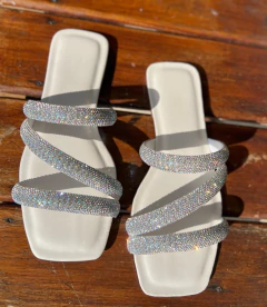 RASTEIRA LÚCIA COM SOLADO DE TR BRANCA - Use Zeline