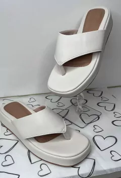 FLAT CATERINE - OFF WHITE - comprar online