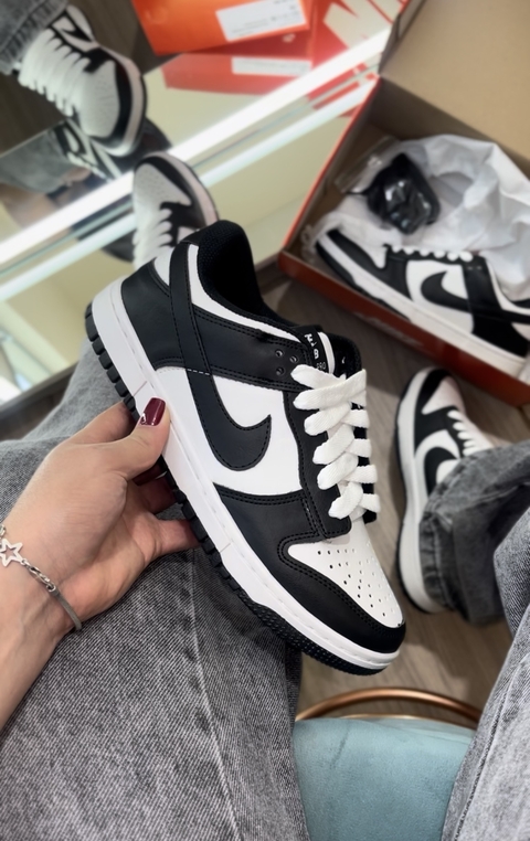 TÊNIS BRANCO COM PRETO / PANDA - comprar online
