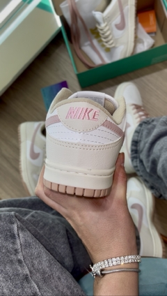 TÊNIS DUNK CORDA CREME/ROSADO - loja online