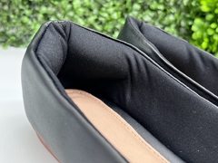 SAPATILHA CONFORT PRETA COM STRASS - loja online