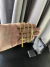 CORRENTE GRUMET DUPLA FECHO TRAVA DUPLA - 4MM + PINGENTE CRUZ PLACA TRANÇADA - 5X2,5CM - BANHADO A OURO 18K - comprar online