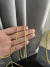 CORRENTE CADEADO FECHO CANHÃO - 4MM - BANHADA A OURO 18K - Ballin Joias | Joias banhadas a ouro 18k