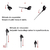 Bastón Retráctil Extensible Tonfa Cachiporra Defensa Persona - Calipha Digital