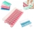 Cubetera Silicona Flexible Con Tapa Hielo Cubitos Bandeja