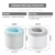 Molde Cubetera Silicona Cilindro Vaso Hielo 60 Cubos Abs - comprar online