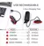 Luz Led Bicicleta Tira De Seguridad Auxiliar Recargable Usb - comprar online