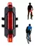 Luz Led Bicicleta Tira De Seguridad Auxiliar Recargable Usb