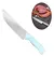 Cuchillo De Acero Inoxidable Cabo Plástico Cocina 7pulgadas
