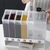 Dispenser Cereal Granos Cocina 6 Divisiones Plástico Pared - comprar online