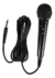 Micrófono Dinámico Multipropósito Negro Con Cable Karaoke
