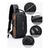 Mochila Antirrobo Impermeable Urbana Bolso Seguridad Moda en internet