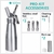 Sifon De Crema Batida 500ml Aluminio 3 Boquillas - Calipha Digital