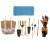 SET JARDINERIA COMPLETO DE METAL CON BOLSO