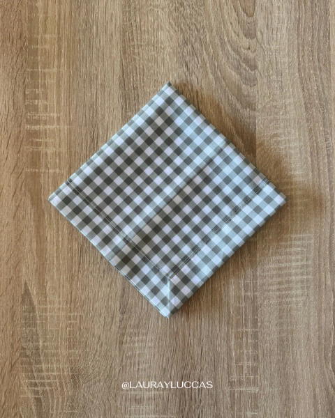 Servilleta de Tela Estampada Picnic Verde - comprar online