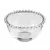 Bowl 480ml Color Transparente Colección Cristal Perlas