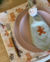 Porta servilletas Gorrito Navideño Cuadrillé verde agua Ginger en internet