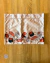 Individual de tela doble faz impermeable Japan Food - Laura y Luccas