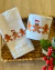 Toalla de visita blanca bordado Ginger - comprar online