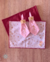 Individual de tela doble faz impermeable Cartas de Amor - Laura y Luccas