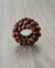 Porta Servilletas Erizo en Perlas Color Madera - comprar online