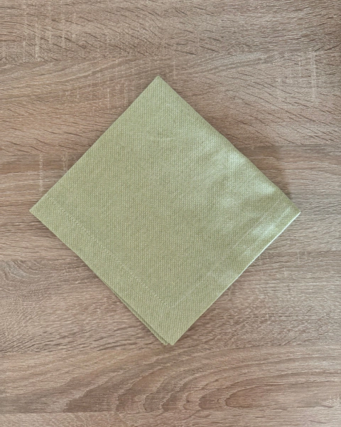 Servilleta de Tela en lino de algodón verde (Portugal)