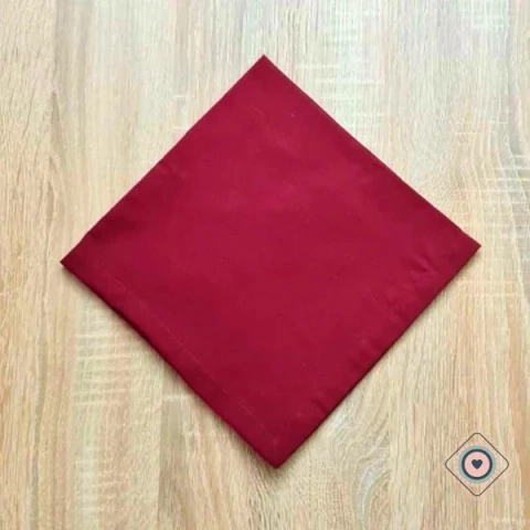 Servilleta de Tela Color Burdeo