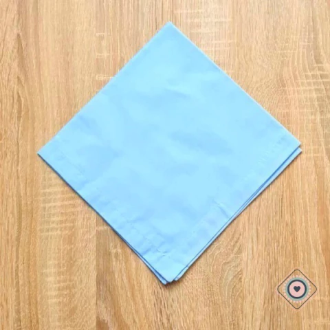 Servilleta de Tela color Celeste