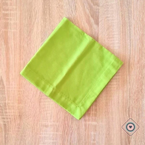 Servilleta de Tela color verde oliva