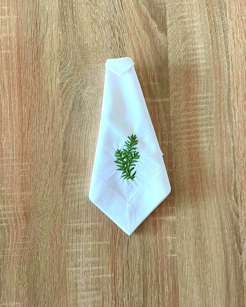 Servilletas de Tela Bordada Romero
