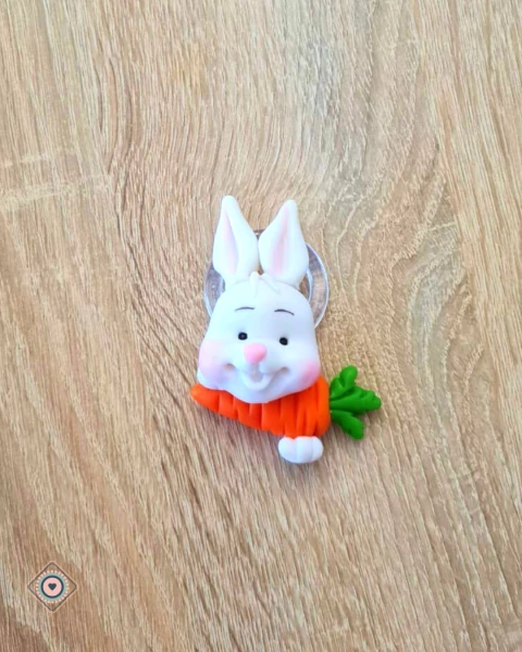 Porta Servilletas Conejito con zanahoria